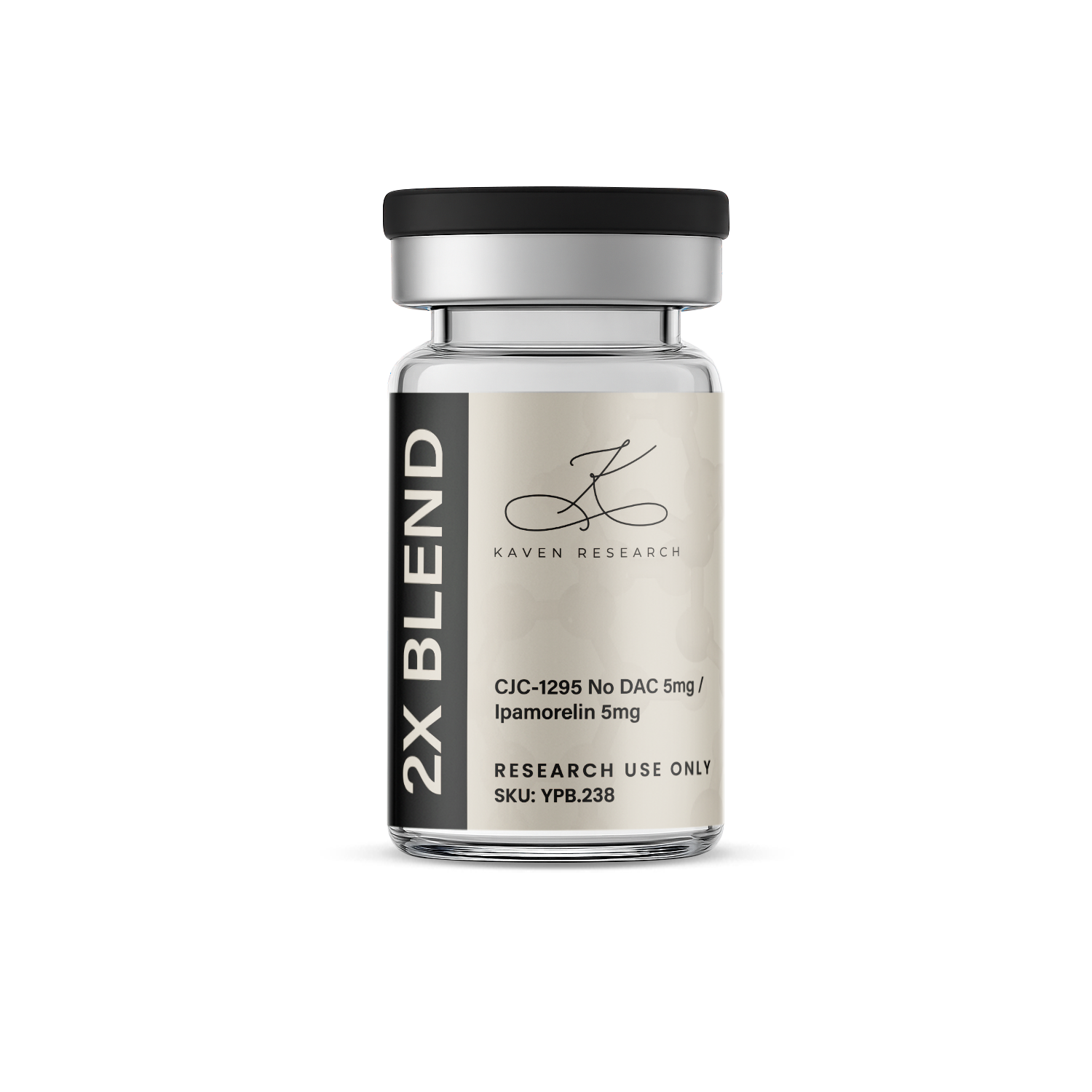 2X Blend CJC-1295 Without DAC (5mg) / Ipamorelin (5mg)