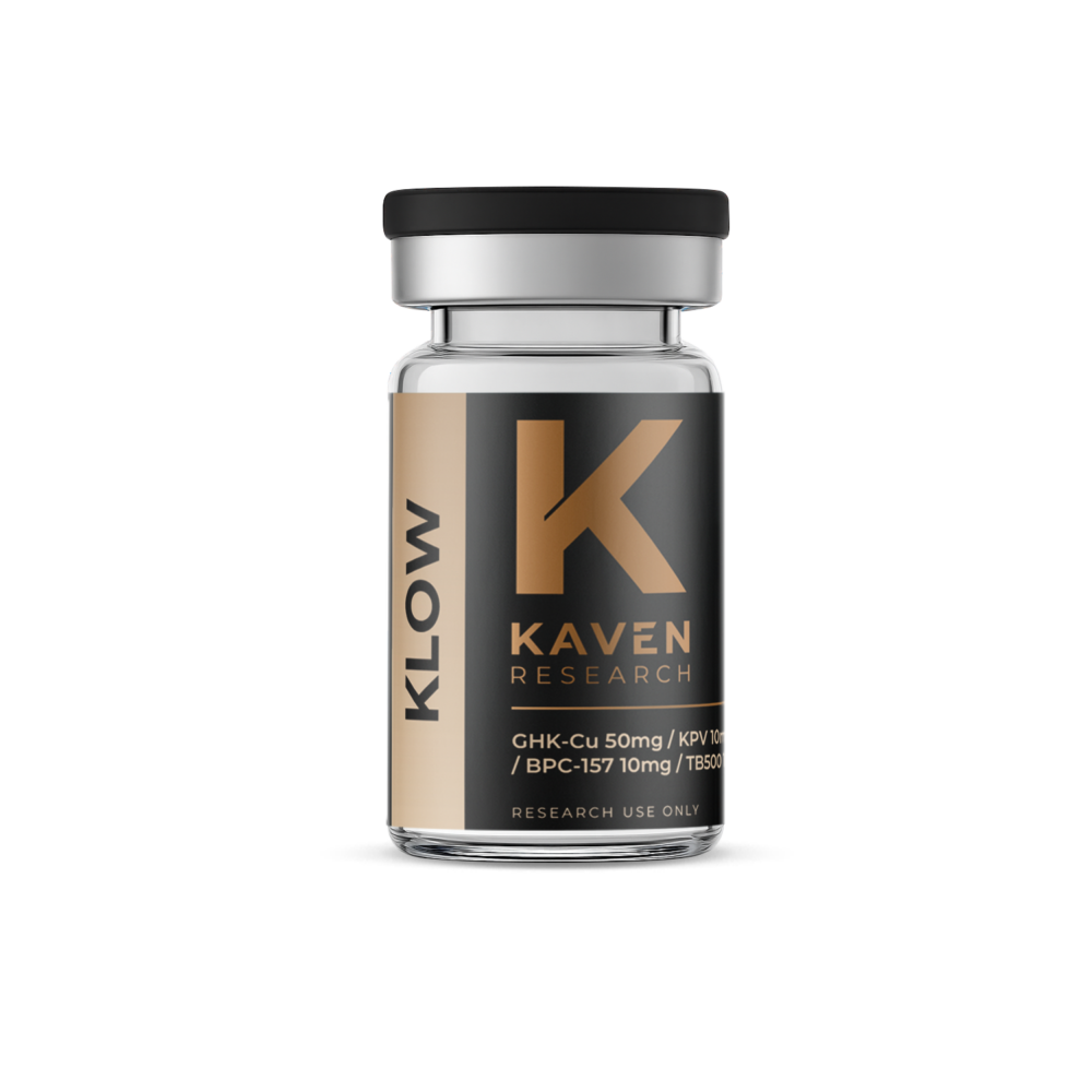 KLOW - GHK-Cu (50mg) / KPV (10mg) / BPC-157 (10mg) / TB500 (10mg)